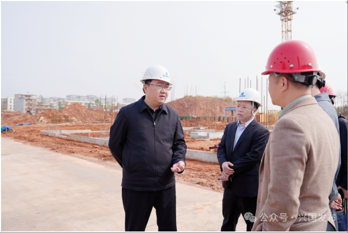 劉章宏調研重點項目建設工作